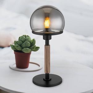 Настольная лампа Globo Lighting Haku Typ B, копченое стекло / железо - 1-свет