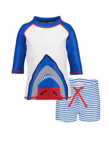 Blue Seven Купальник сине-белого цвета