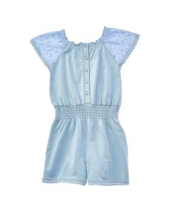 Великолепный комбинезон с люверсами Splendid, цвет ocean