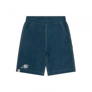 Шорты с нашивкой логотипа A Bathing APE Aape, синий