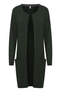 Вязаный кардиган Pulz Jeans Sara, зеленый