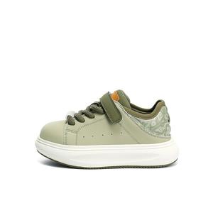 Детские кроссовки для скейтбординга Kids Low-top Military Green Jeep, зеленый