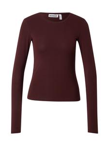 WEEKDAY Лонгслив в бордовом цвете