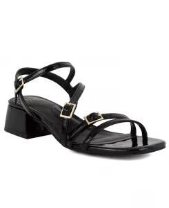 Женские босоножки Unasyn на устойчивом каблуке с ремешками Jones New York, черный