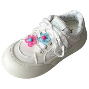 Boldi Kuki Низкие повседневные кроссовки женские бело-голубые