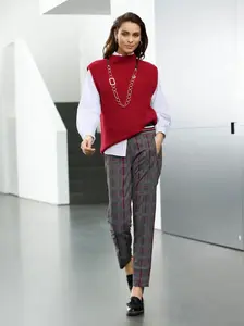 Вдохновение свитер-жилет "свитер-жилет" Inspirationen, красный