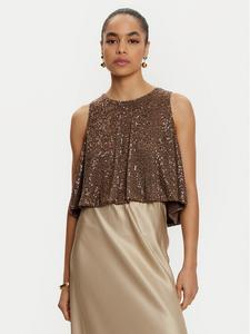 Блуза стандартного кроя Vicolo, коричневый