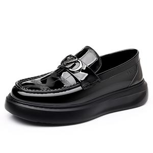 PEHL Мужские повседневные туфли с низким верхом, черные/коричневые