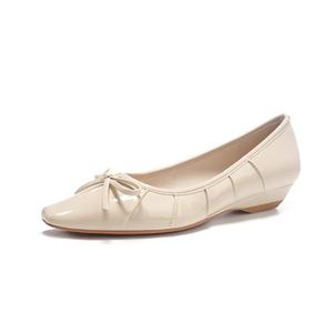 TATAYA Женские туфли на высоком каблуке бежевого и бордового цвета