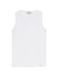 Жилет с круглым вырезом Paolo Pecora Kids, белый