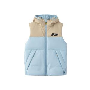 Городской светлый тренд пуховики синие подростки Asics