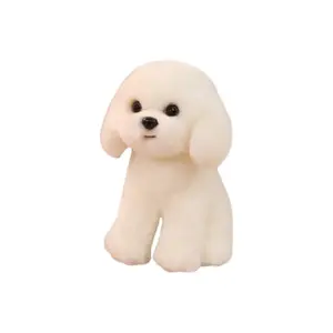 Плюшевая кукла Cute Bow Tie Puppy высотой 25 см Bitter purchase