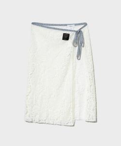 Kakela&tranquil кружевная юбка с запахом (женская) Gsc Womens Select, цвет Natural