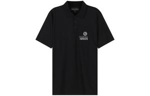 Футболка поло мужская черная GIORGIO ARMANI