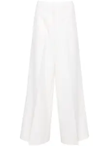 Широкие брюки с завышенной талией Fabiana Filippi, белый