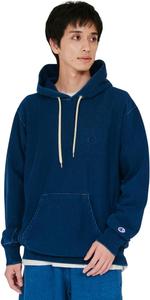 Мужская толстовка Champion C3-C110 с длинным рукавом, 100% хлопок, 283 г, флисовая подкладка, логотип One-Point, вышивка, обратное плетение, фиолетовый