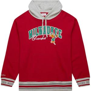 Mitchell Ness Толстовка Mitchell & Ness x NBA Milwaukee Bucks мужская red