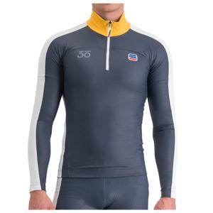 Куртка для беговых лыж Sportful Anima Apex Jersey, цвет Galaxy Blue/Red