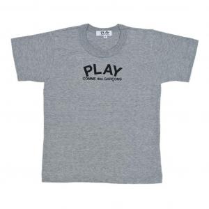 Серая футболка с сердцем Comme Des Garcon, серый