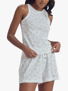 Весенний топ-пижама Pointelle с ажурным узором Piglet in Bed, Spring Sprig