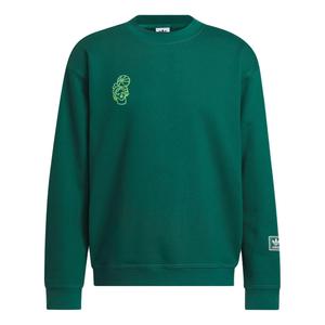 Спортивная толстовка adidas Hoop York City Crewneck Sweatshirt Asia Sizing 'Green' IT4987, зеленый