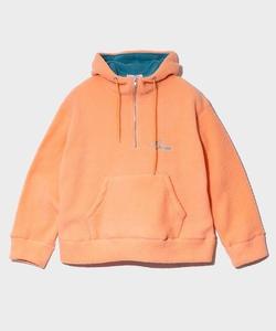 Женская толстовка GENTIL Nep Boa x Fleece с застежкой-молнией до середины груди Gsc Womens Select, цвет Orange