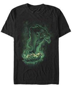 Мужская футболка Disney с коротким рукавом «Король Лев» «Будь готов к неприятностям» Fifth Sun, черный