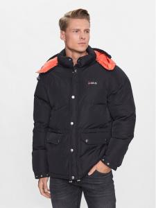 Пуховик стандартного кроя Deus Ex Machina, черный