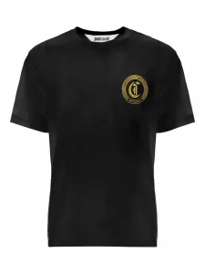 Футболка с логотипом Just Cavalli, черный