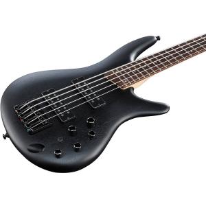 Ibanez SR305EB 5-струнная электрическая бас-гитара, потертая, черная