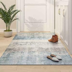 AOVOC Ковер 140х160 см для прихожей/кухни, ПВХ, не требует стирки, с вертикальным узором, можно обрезать