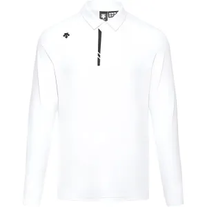 DESCENTE Футболка-поло Field Collection мужская черная