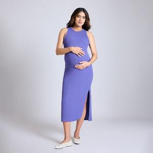 Беременное платье-майка с racerback Motherhood, цвет skipper blue
