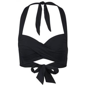 Верх бикини Seafolly Women's Collective Twist Soft Cup Halter, черный