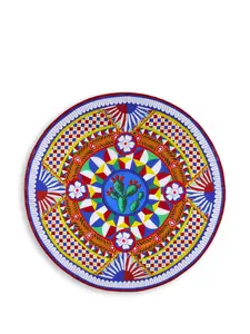 Льняная скатерть с принтом Dolce & Gabbana, синий