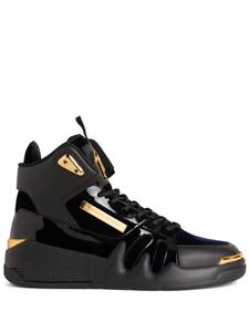 Giuseppe Zanotti высокие кроссовки Talon, синий
