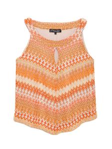 Вязаный топ No Matter What, оранжевый