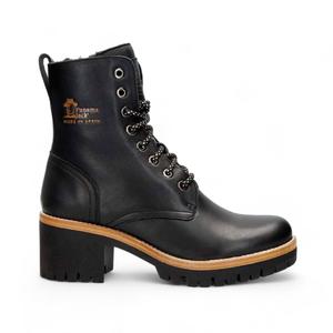 Женские черные кожаные ботинки Panama Jacks Padma B11