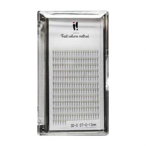 Метод быстрого объема 3D 0,07 C 12 мм Ibra, Lashes