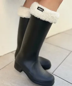 Резиновые сапоги на каблуке Milica