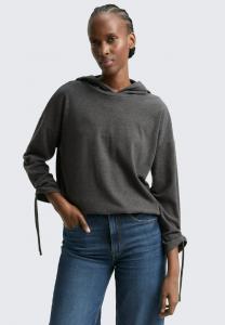 Худи TOM TAILOR DENIM LOOSE FIT, Shale Grey Melange/Mottled Grey