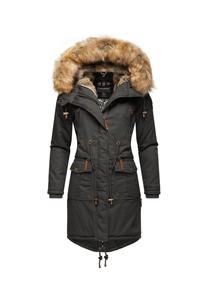 Зимнее пальто изюм NAVAHOO, антрацит