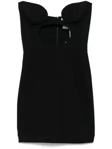 Мини-платье с вырезами Nensi Dojaka, черный