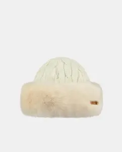 Меховая шапка Barts, белый