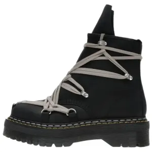 RICK OWENS Кроссовки RO Dr. Martens Collaboration 1460 Short Martin мужские Black