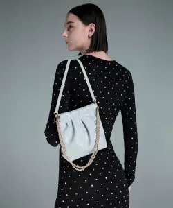 Рюкзак с двойной цепной ручкой, двусторонний Charles & Keith, цвет Seasaltblue