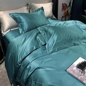 Alloaone Комплект постельного белья из натурального шелка однотонный En8