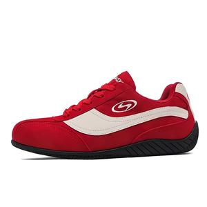 Низкие повседневные туфли унисекс GULIA, German Army Trainers Red White