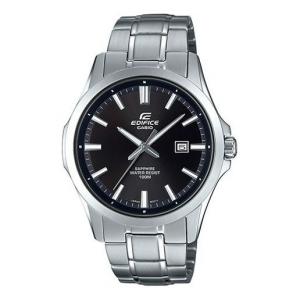Часы CASIO Men's EDIFICE /Black Mens Silver Analog, серебряный