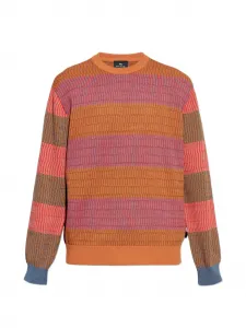Полосатый свитер Ps Paul Smith, оранжевый